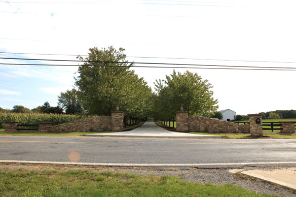 Country Farm House Entry Way